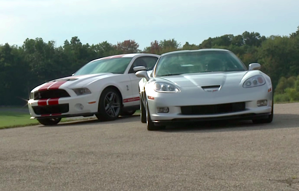 2010 Corvette vs Mustang