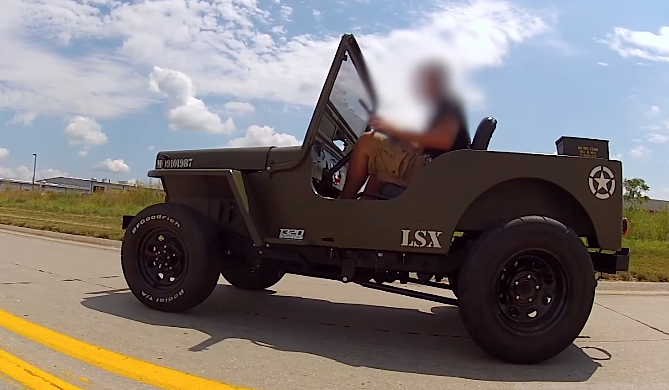 LSX powered Willys vs Corvette Zr1