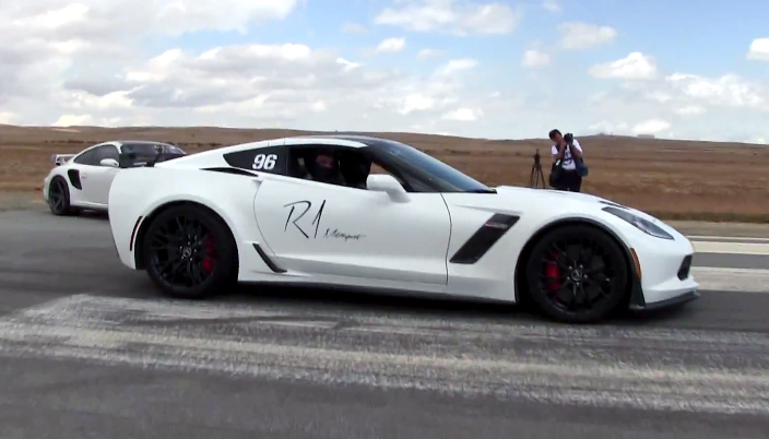 C7 Corvette Z06 takes on 700 HP BMW M6