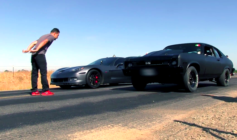 Nitrous Nova takes on C6 Corvette Z06