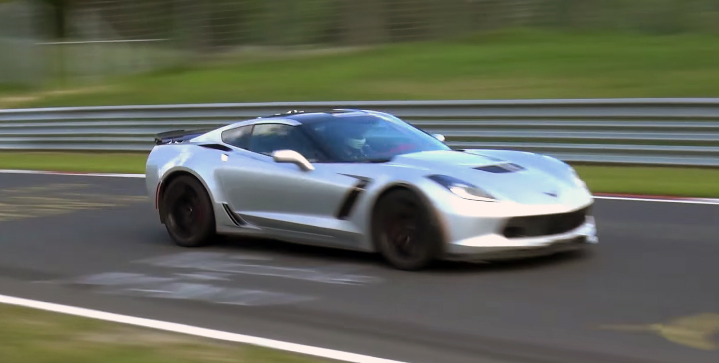 2015 C7 Corvette testing at the ring