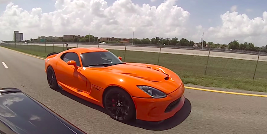 Nitrous C6 Z06 battles 2014 SRT Viper TA