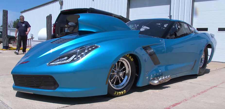 2500HP Corvette Dragster