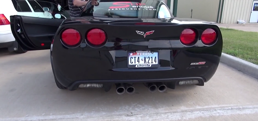 SeriousHP Black C6 Corvette