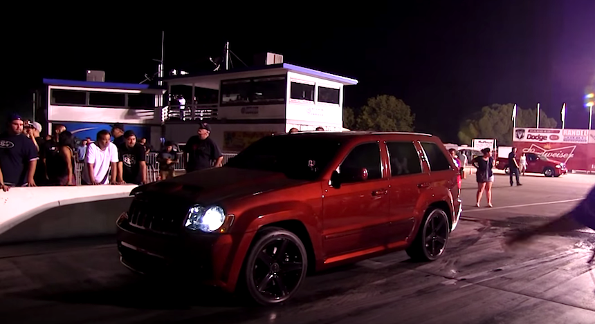 Corvette vs Jeep Srt8