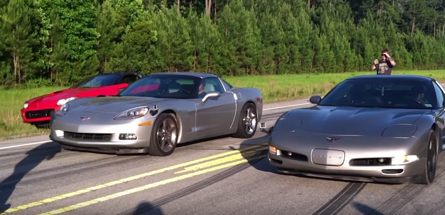 N20 Vette vs Procharged Vette