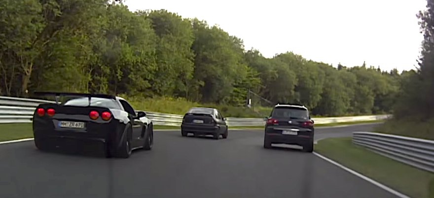 BIG CRASH Corvette Z06 Nordschleife Nurburgring