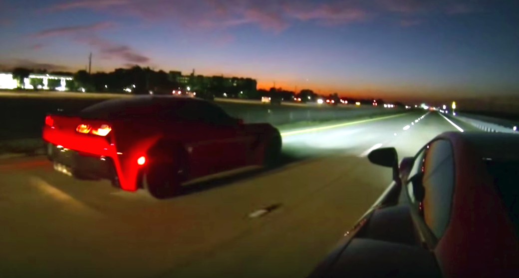 2015 Chevrolet Corvette Z06 vs Lamborghini LP570-4 Super Trofeo Stradale Drag Racing