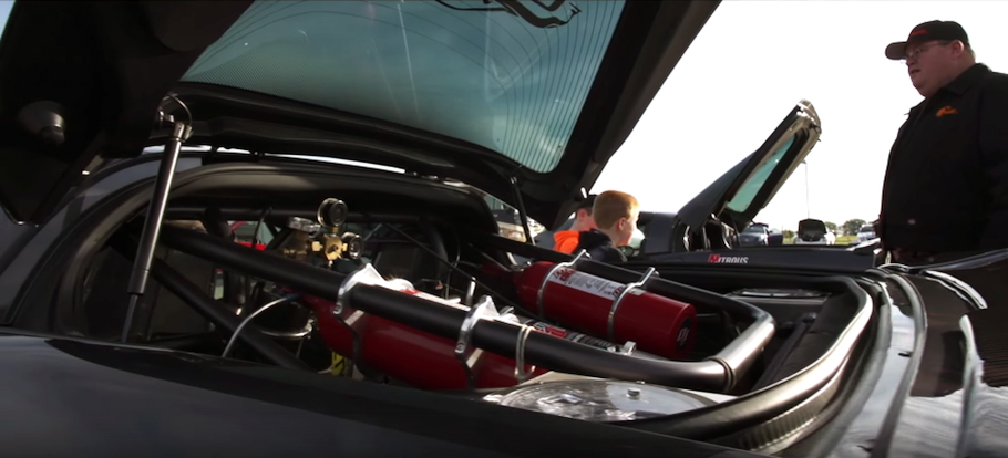 3000HP CORVETTE GETS AIRBORNE