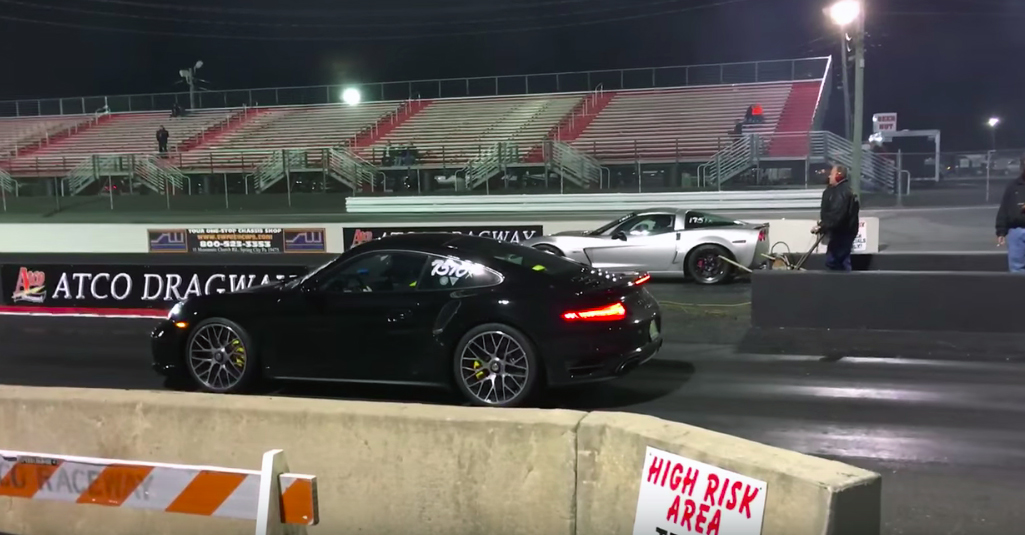 2016 Porsche Turbo S (Bone Stock) VS Bolt on C6 Z06