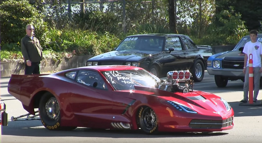 C7 Corvette Drag Racer