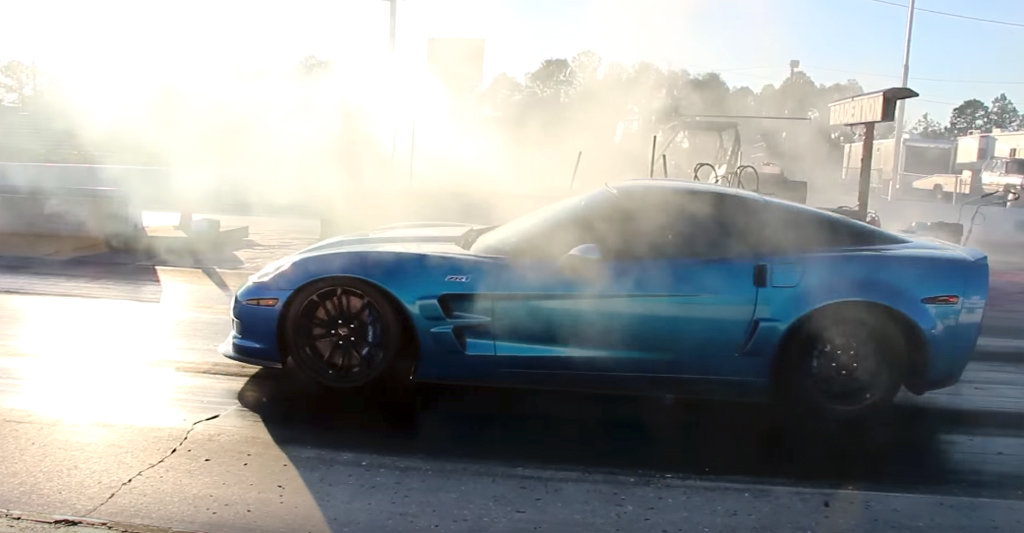 Fasterproms MANUAL ZR1 runs 9.61 @ 148 mph!