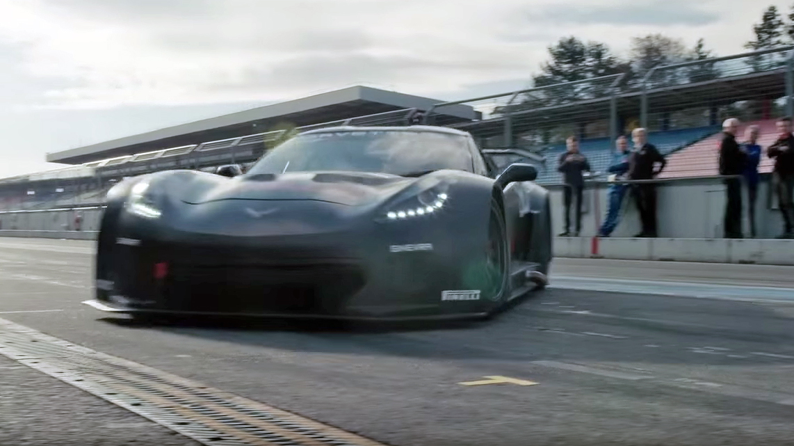 Callaway Corvette C7 GT3-R: Test Drive Hockenheimring