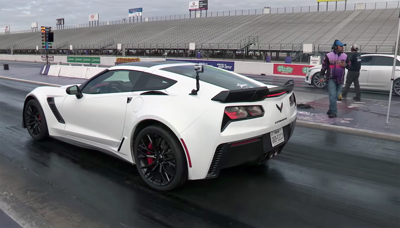 New Z06 races all