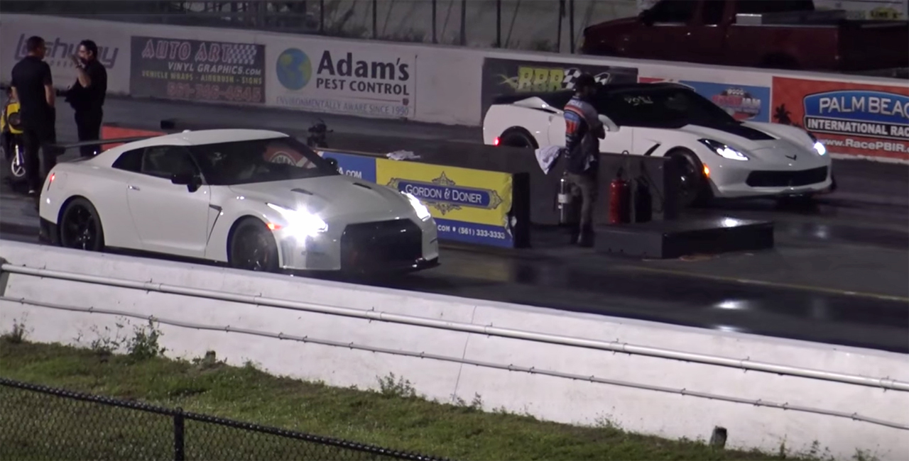 NISMO GT-R faces supercharged Corvette