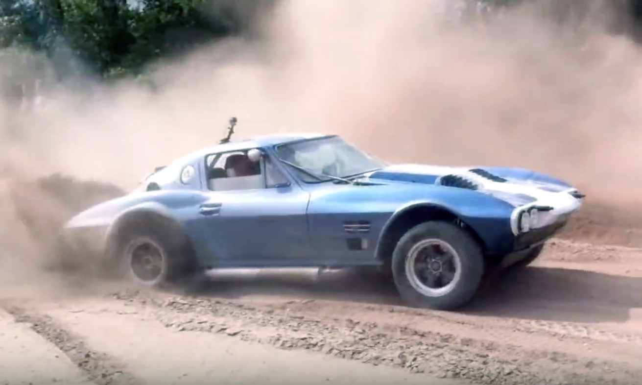 Corvette Grand Sport East-African Rally shakedown