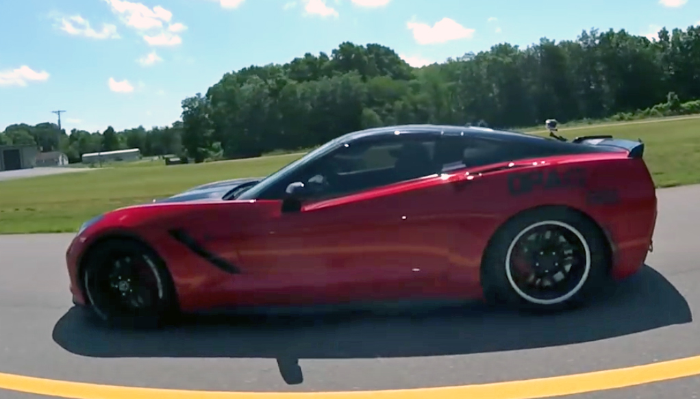 Blown C7 Red Corvette