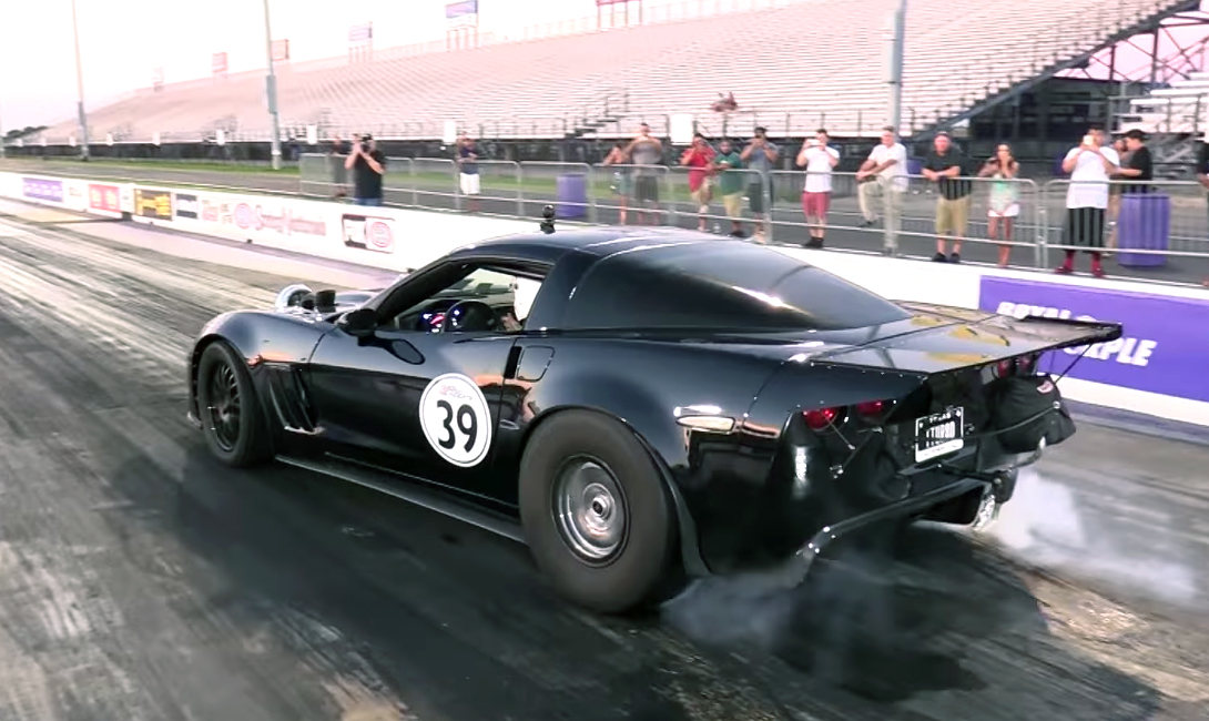 2400hp Unicorn Vette - 8 Second Pass