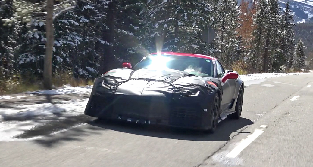 2018 Chevy Corvette ZR1 Spotted!